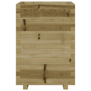 Jardinière en bois de pin imprégné 50x50x72,5 cm - Vetonek