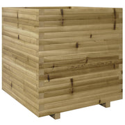 Jardinière en bois de pin imprégné Vetonek 70x70x72,5 cm