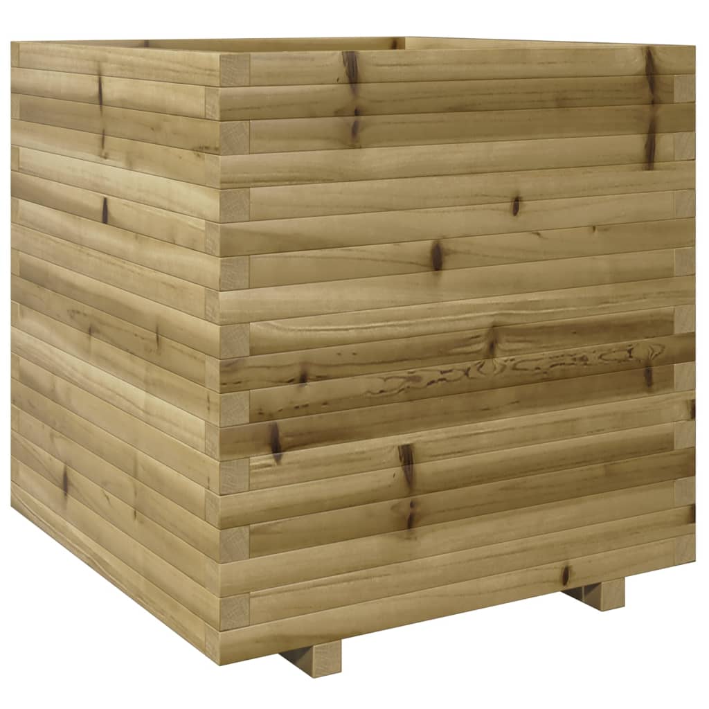 Jardinière en bois de pin imprégné Vetonek 70x70x72,5 cm