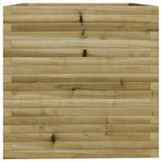 Jardinière en bois de pin imprégné 70x70x72,5 cm v7183 - Vetonek