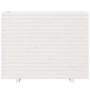 Jardinière en pin blanc massif 90x40x72,5 cm v7251 - Vetonek