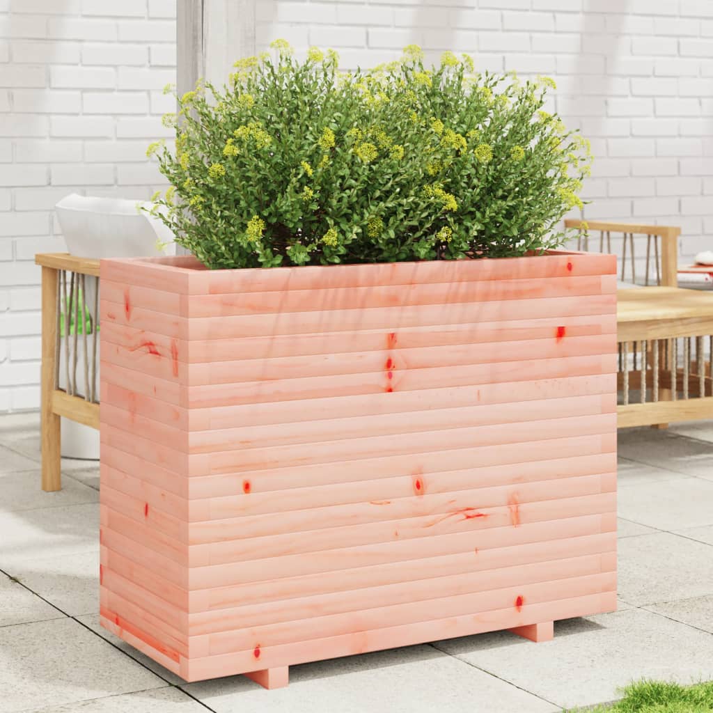 Vetonek Jardinera madera maciza de abeto Douglas 90x40x72,5 cm