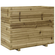 Jardinière en bois de pin imprégné Vetonek 90x40x72,5 cm