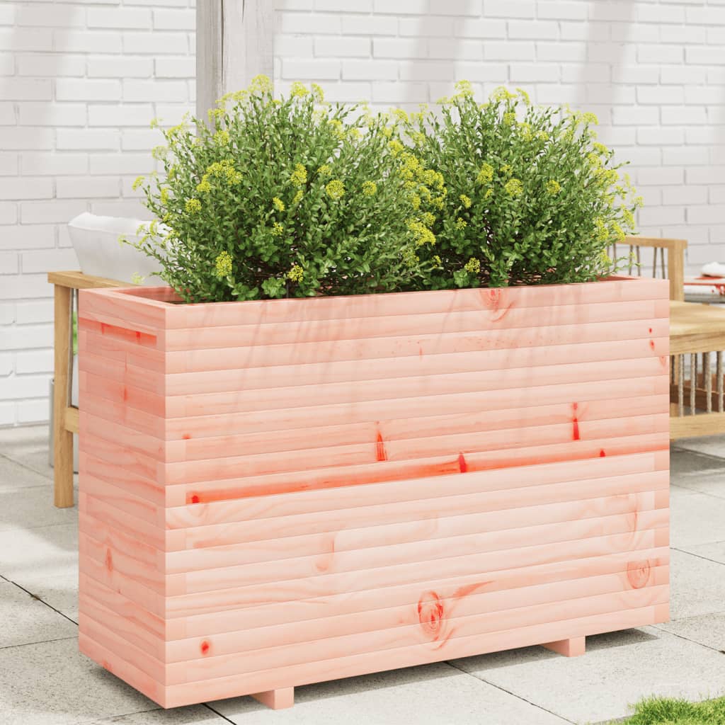 Vetonek Jardinera madera maciza de abeto Douglas 110x40x72,5 cm