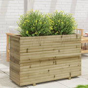 Jardinière en bois de pin imprégné 110x40x72,5 cm v7336 Vetonek
