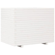 Vetonek Jardinière en bois de pin blanc massif 90x60x72,5 cm