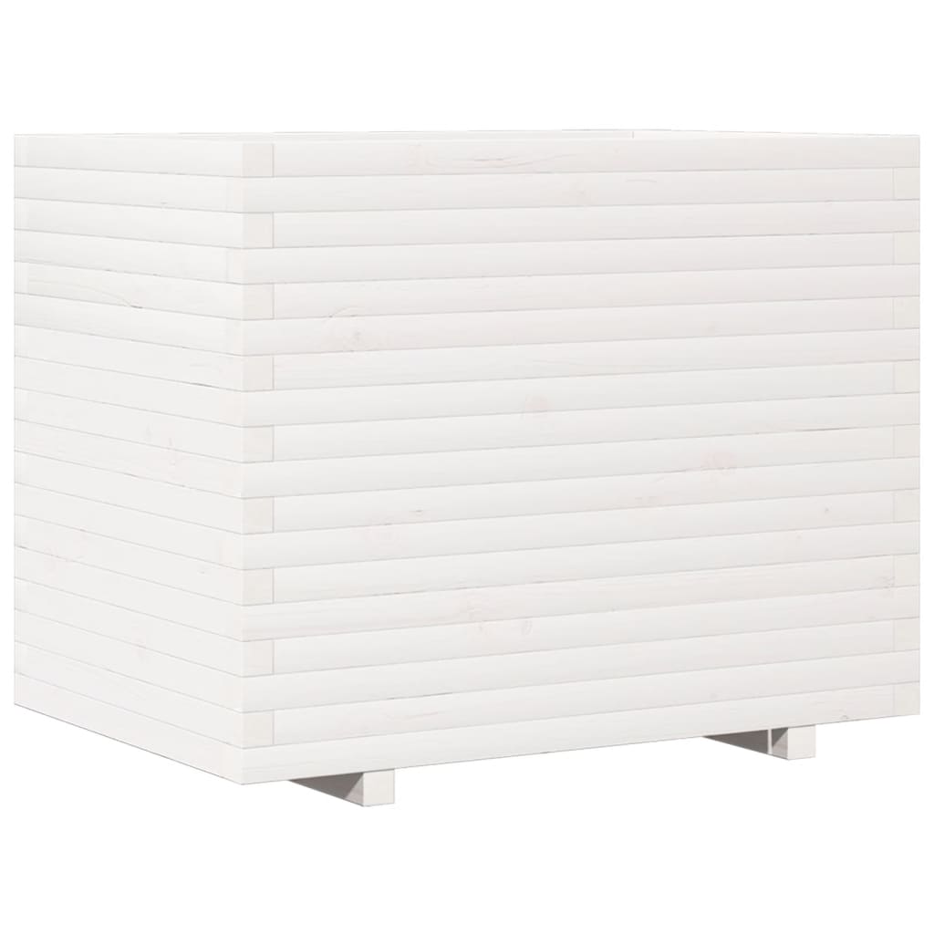 Vetonek Jardinière en bois de pin blanc massif 90x60x72,5 cm