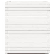 Jardinière en pin blanc massif 90x60x72,5 cm v7350 - Vetonek