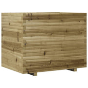 Jardinière en bois de pin imprégné Vetonek 90x60x72,5 cm