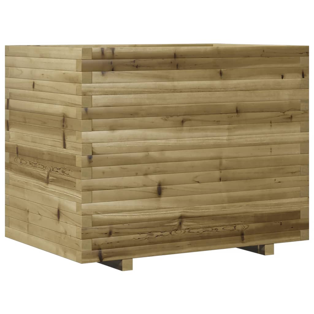 Jardinière en bois de pin imprégné Vetonek 90x60x72,5 cm