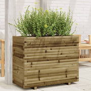Jardinière en bois de pin imprégné 90x40x72 cm v7688 Vetonek