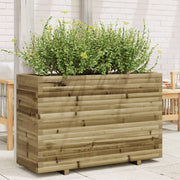Jardinière en bois de pin imprégné 110x40x72 cm v7732 Vetonek