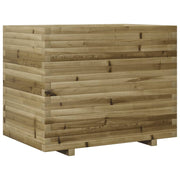 Jardinière en bois de pin imprégné Vetonek 90x60x72 cm