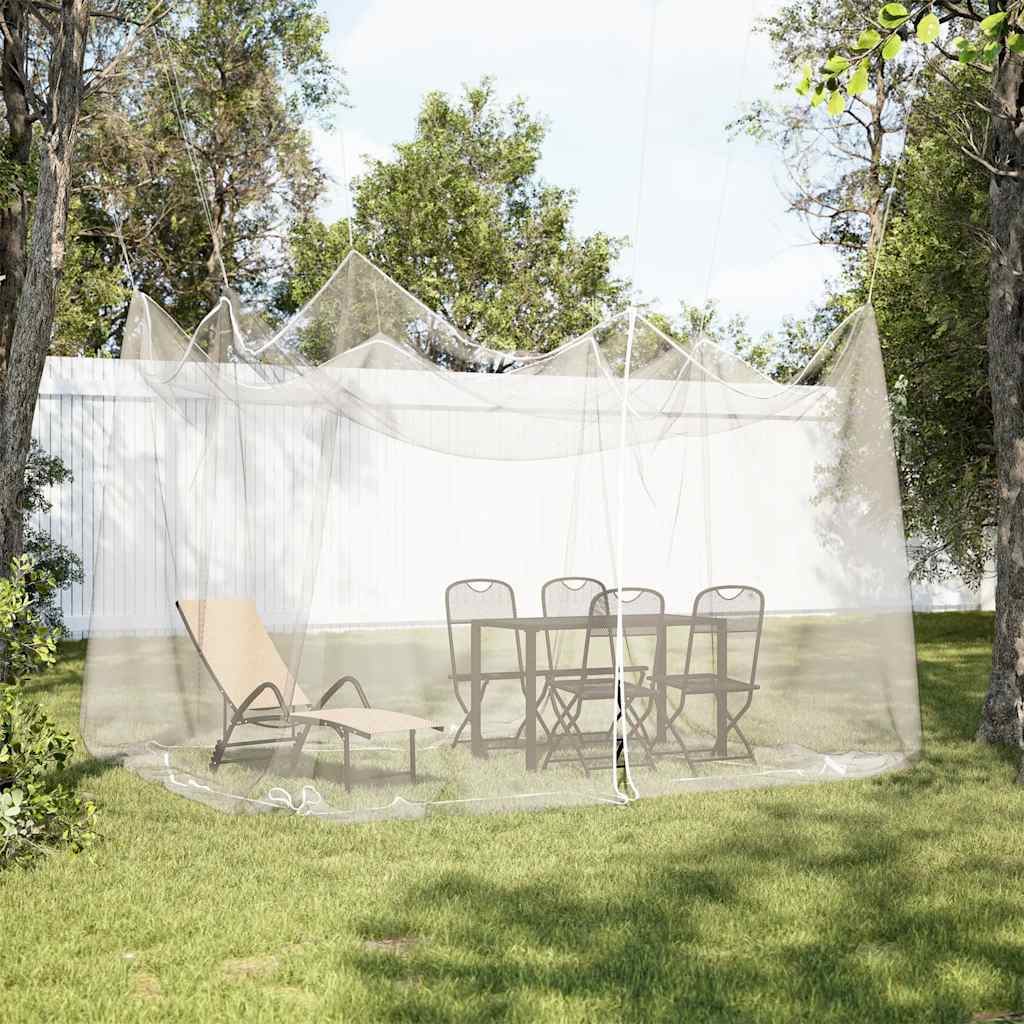 Vetonek Mosquitera de interior/exterior 156 malla blanca 300x300x250 cm