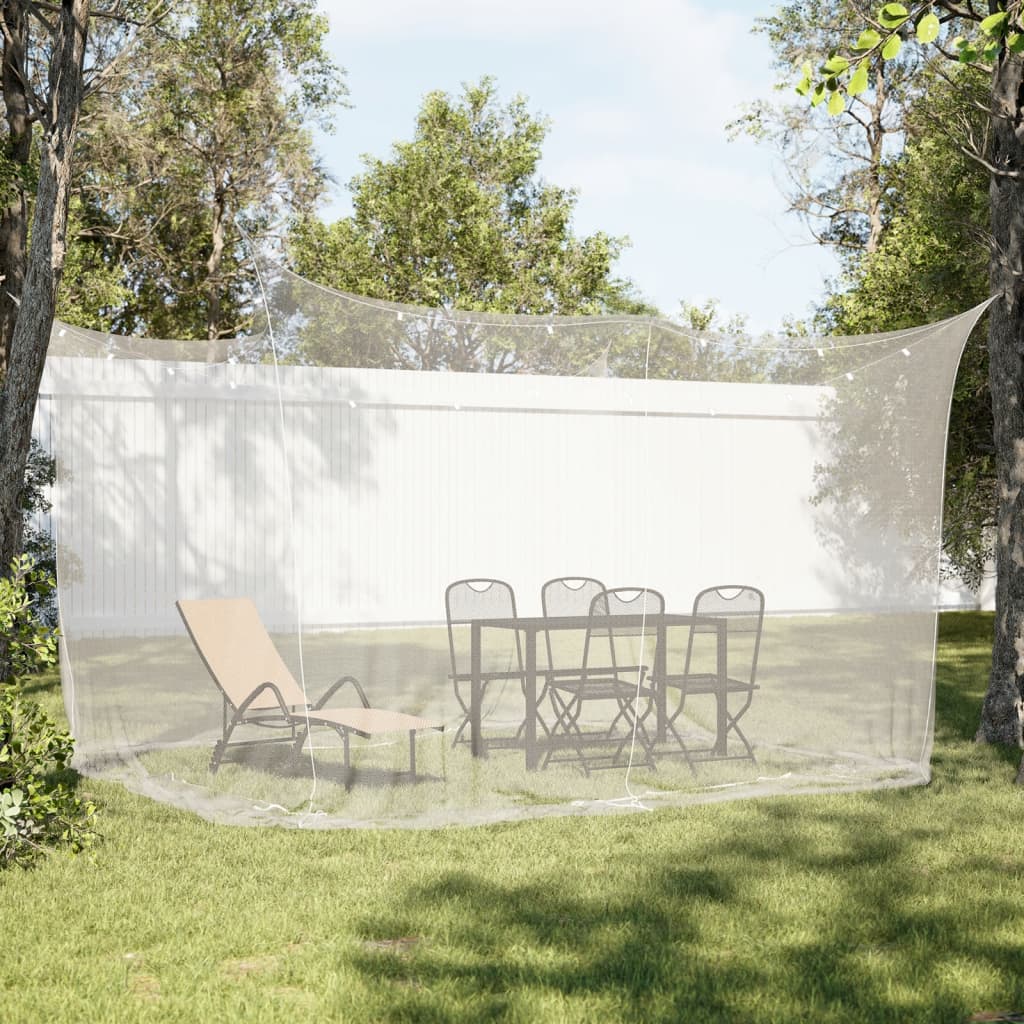 Vetonek Mosquitera de interior/exterior 156 malla blanca 300x300x200 cm