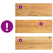 Marches d'escalier 4 pcs en bois massif chêne marron clair V9834 Vetonek