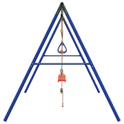 Baloiço exterior com baloiços, trapézio e escada V8027 Vetonek