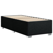 Estructura de cama sin colchón tela negro 90x190 cm v3205 - Vetonek