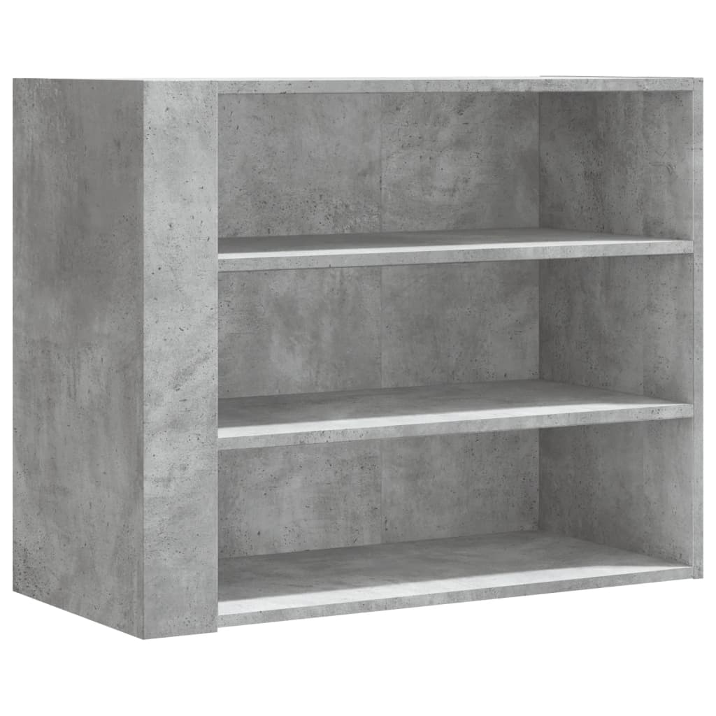 Mueble de pared madera sintetizada Nexus gris hormigón 75x35x60 cm - Vetonek