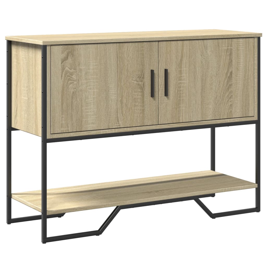 Vetonek Mesa consola madera de ingeniería roble Sonoma 100x35x74,5 cm