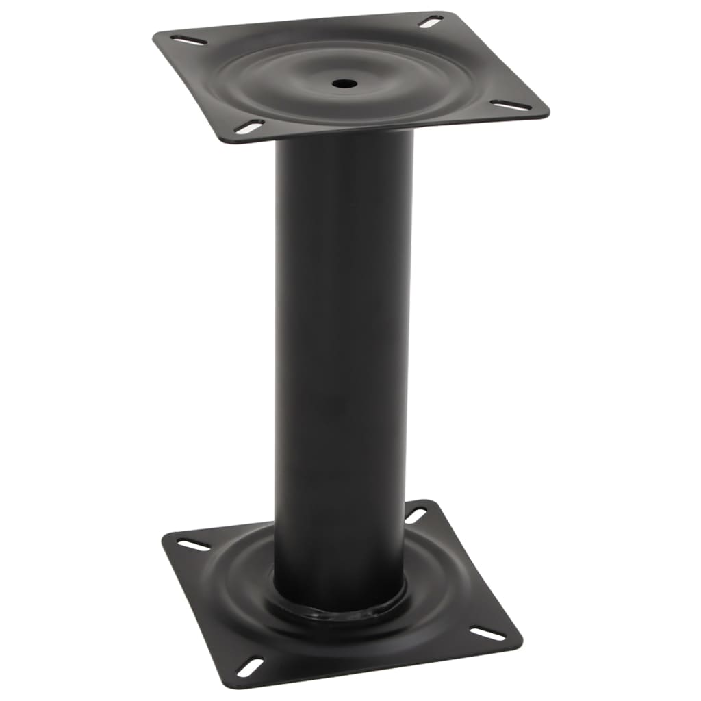 Vetonek Pedestal para asiento de barco acero negro 33 cm