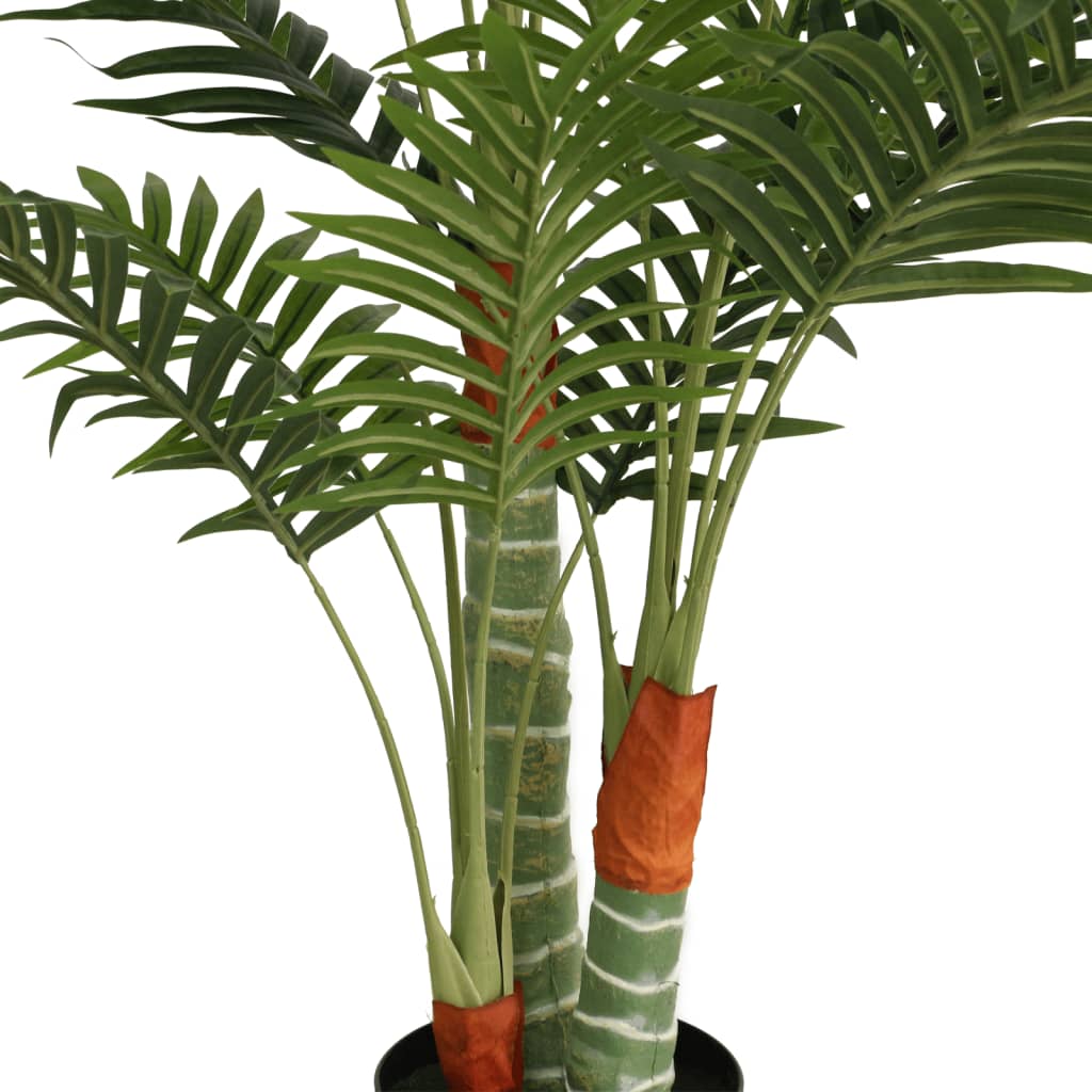 Palme artificiel avec 3 troncs PP verts 120 cm V74