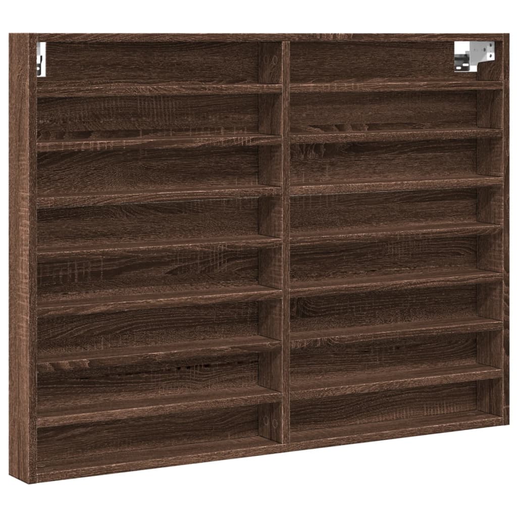 Brown Engineering Wood Roble 100x8,5x75 cm