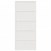 Puerta de granero madera maciza pino, diseño rústico para uso interior - Vetonek