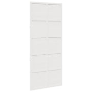 Vetonek Puerta de granero madera maciza pino blanca 90x208 cm