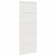 Vetonek Puerta de granero madera maciza pino blanca 80x208 cm