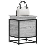 Storage box with lid sonoma gray wood 40x40x51.5 cm v8514 Vetonek