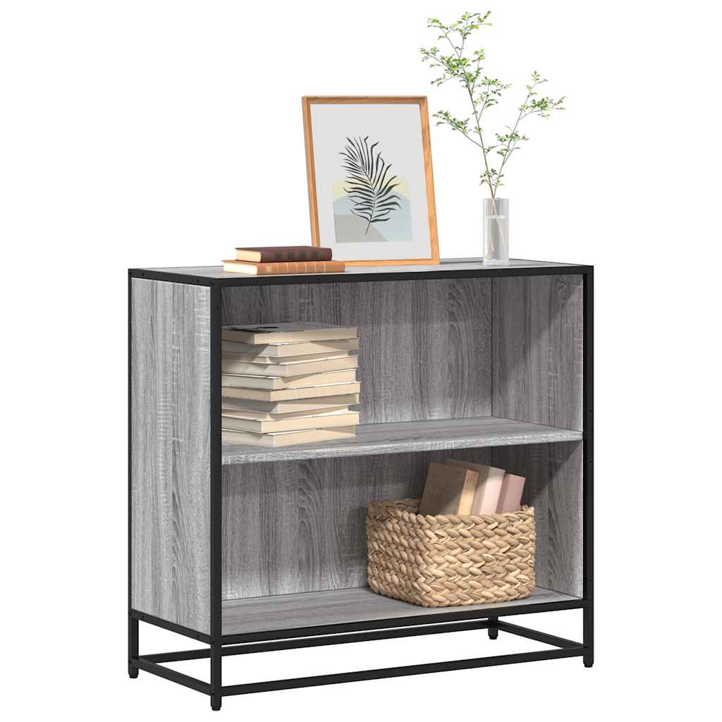 Vetonek Estantería madera de ingeniería color gris sonoma 80,5x35x76 cm