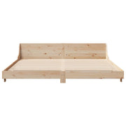 Estructura de cama sin colchón madera maciza de pino 180x200 cm V1940 Vetonek