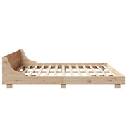 Estructura de cama sin colchón madera maciza de pino 180x200 cm V1940 Vetonek