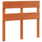 Estructura de cama sin colchón madera maciza marrón 90x190 cm v2985 - Vetonek