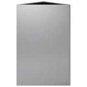 Jardineras triangulares 2 uds acero galvanizado 50x43x75 cm v6120 - Vetonek