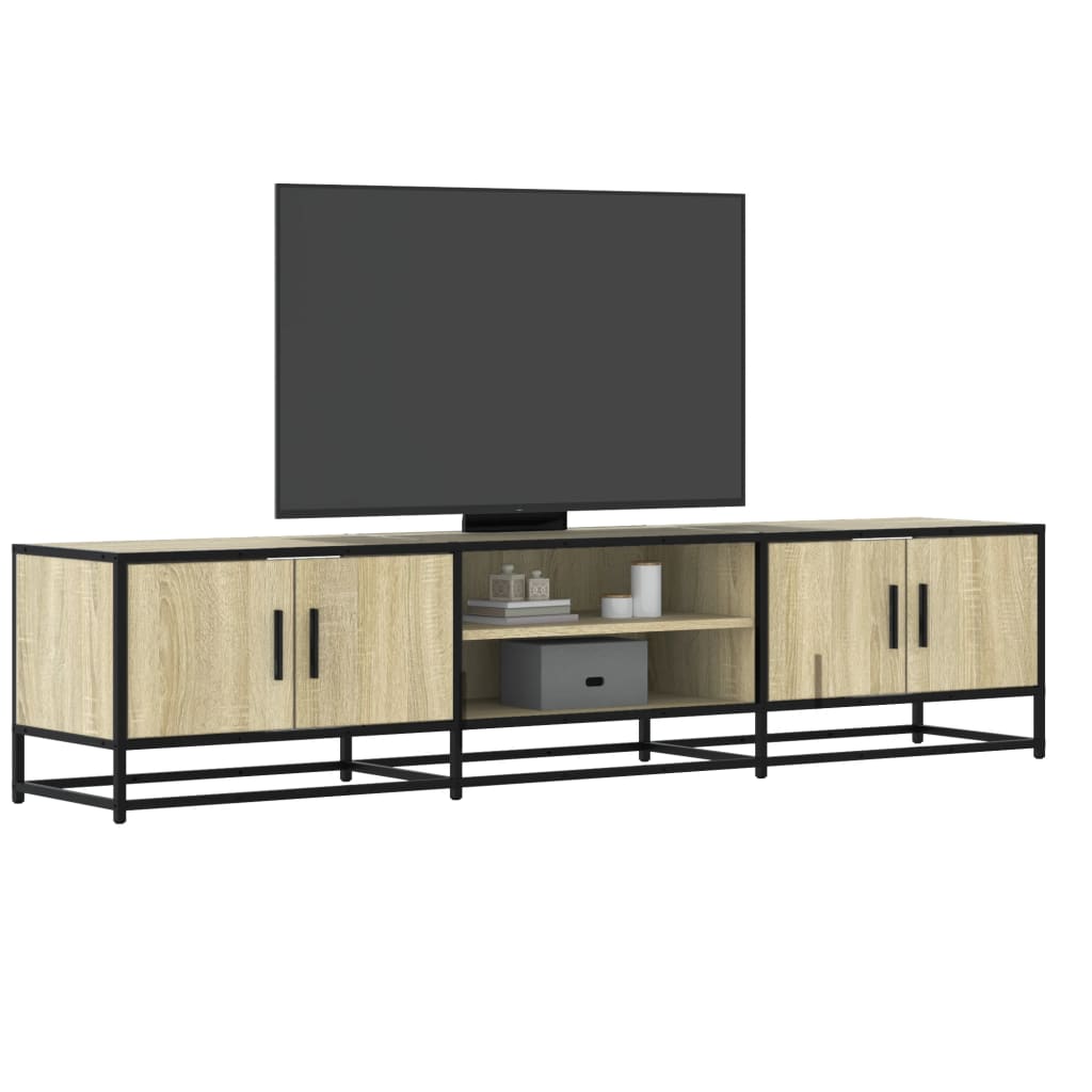 Vetonek Mueble para TV madera de ingeniería roble Sonoma 180x35x41 cm