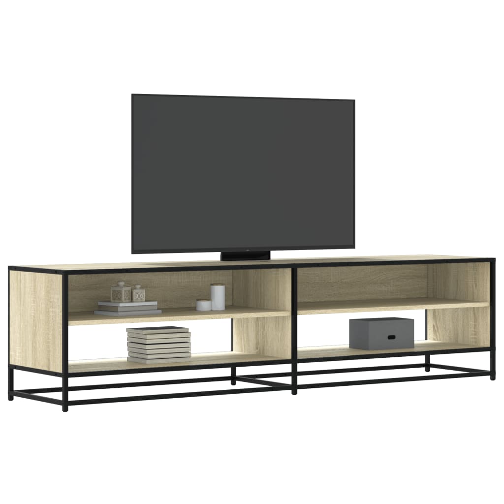 Vetonek Mueble para TV madera de ingeniería roble Sonoma 180,5x40x46 cm