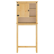 Bathroom cabinet for washing machine corona solid pine wood v9649 - Vetonek