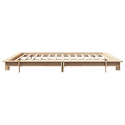 Estructura de cama sin colchón madera maciza de pino 200x200 cm V6509 Vetonek