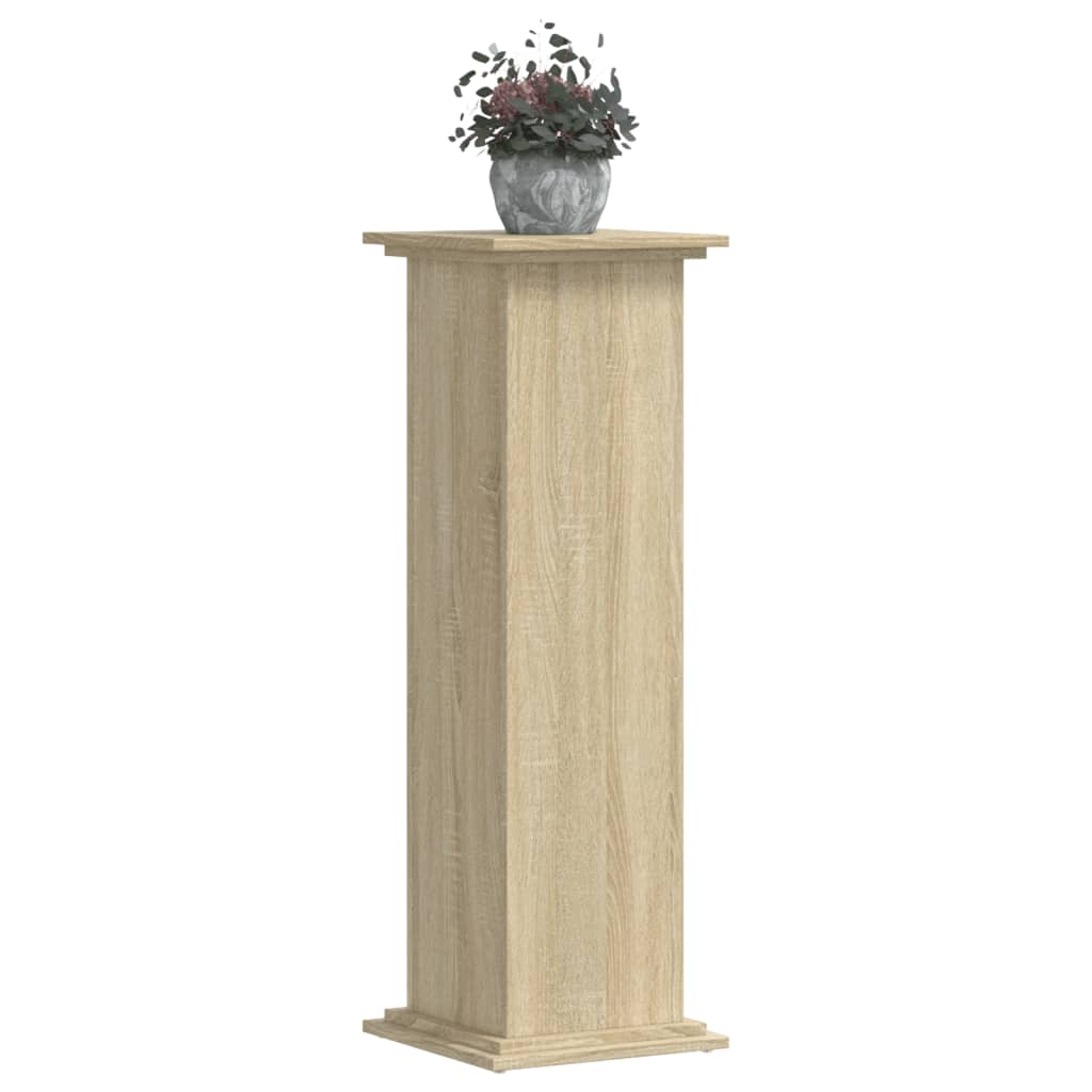 Soportes de plantas madera sintetizada Nexus roble Sonoma 33x33x100 cm