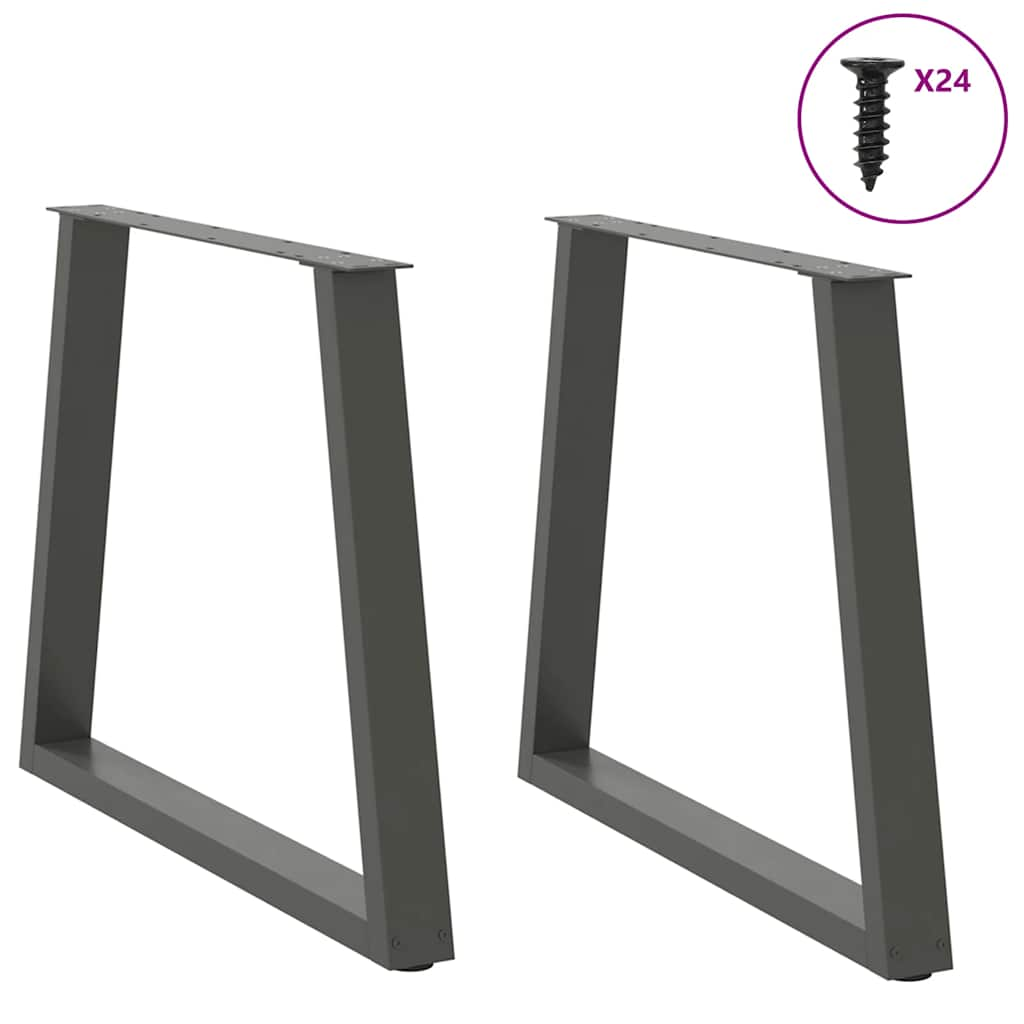 V 2 -UDS steel dining table legs