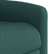 Sillón reclinable de masaje eléctrico tela verde oscuro V1120 Vetonek