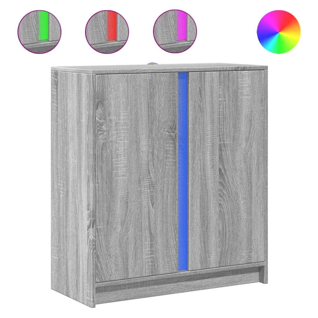 Sonoma Grey Engineering WoodenCary Searher 77x34x85 cm