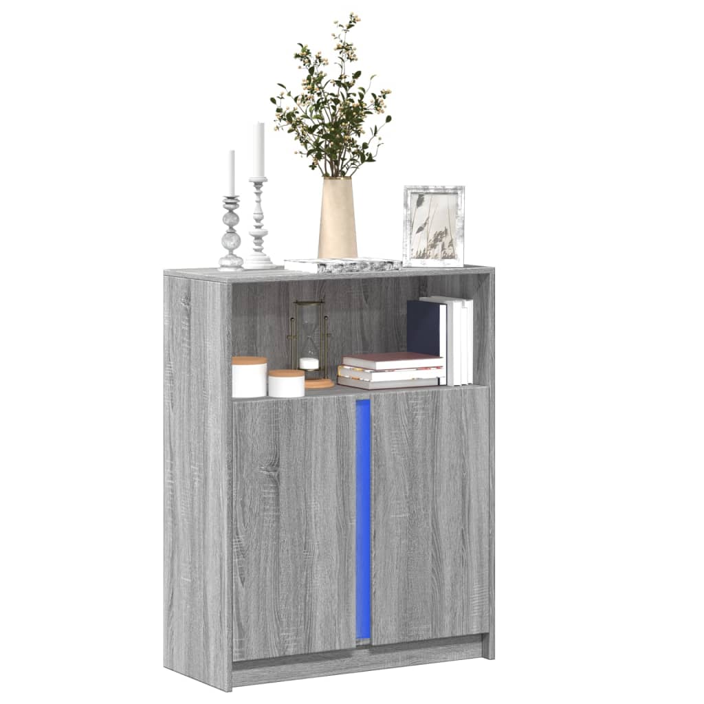 Sonoma Grey Engineering WoodenCary Searher 77x34x100 cm