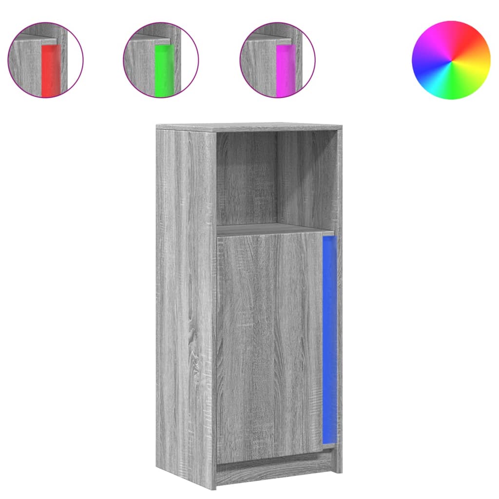 Sonoma Grey Engineering Wood Searher 42.5x34x100cm