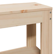 Estructura de cama sin colchón madera maciza de pino 140x190 cm V0740 Vetonek