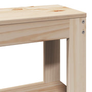 Estructura de cama sin colchón madera maciza de pino 200x200 cm V6643 Vetonek