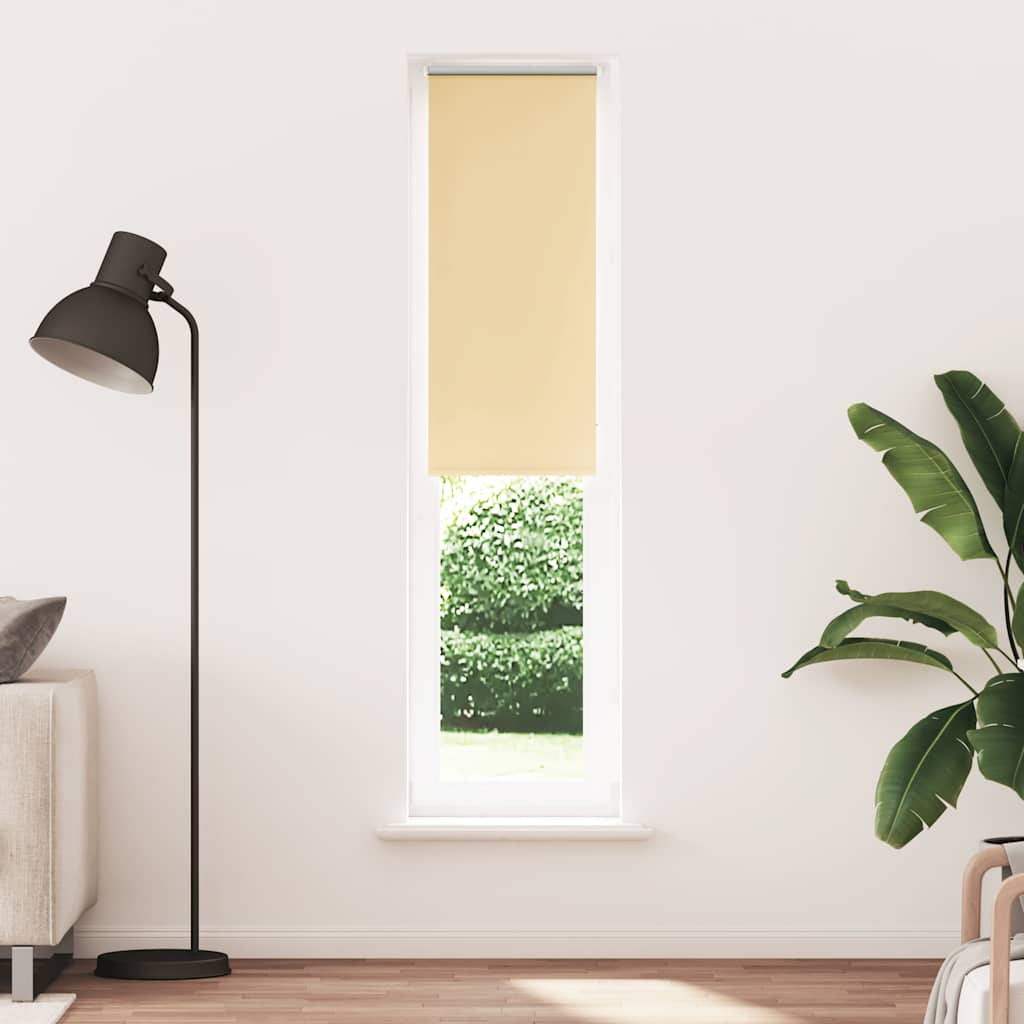 Vetonek Estor Enrollable Opaco Beige 55x210 cm Tela Ancho 50,7 cm