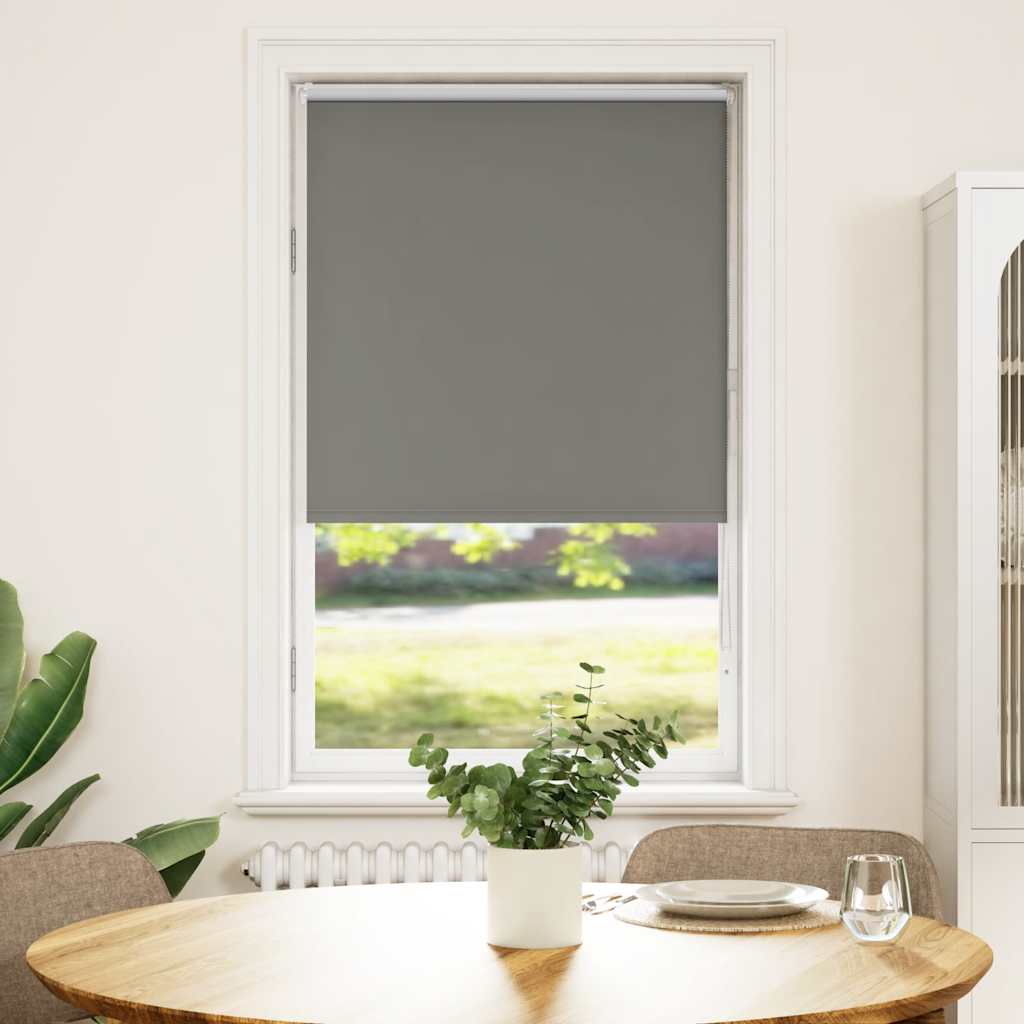 Vetonek Estor Enrollable Opaco gris 70x130 cm Tela Ancho 65,7 cm